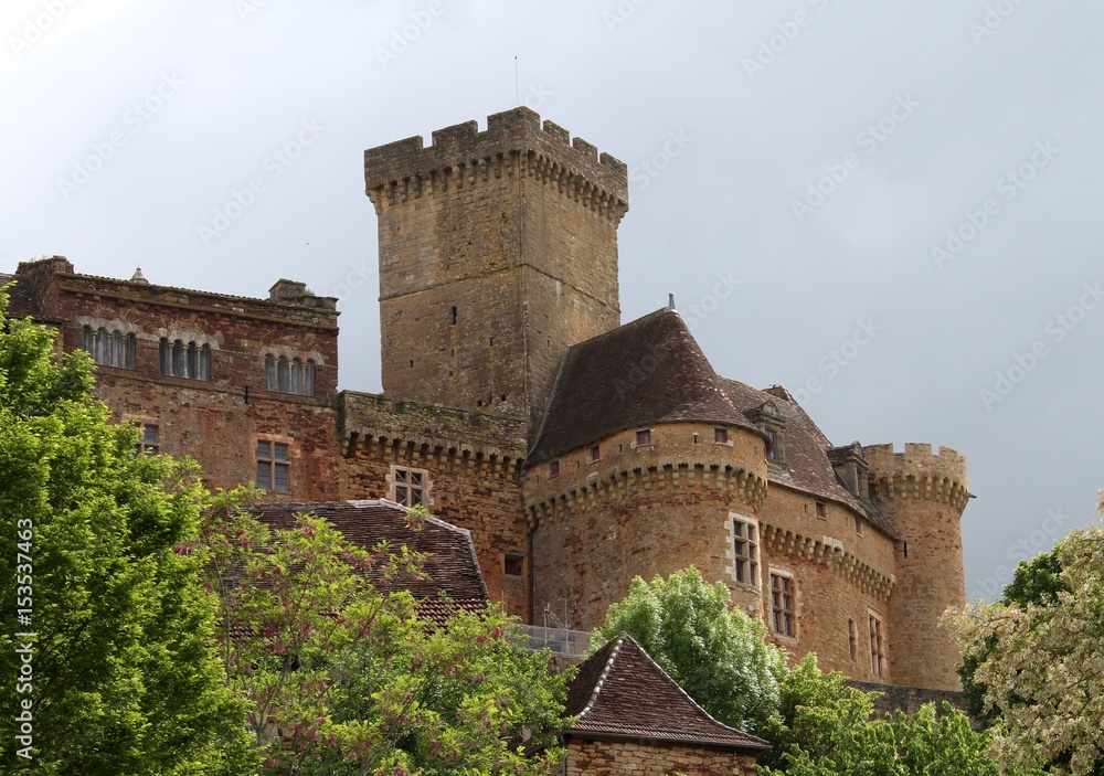 château de castelnau-bretenoux dans le Lot