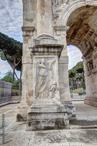 Photography Arch of Constantine in Rome, Italy