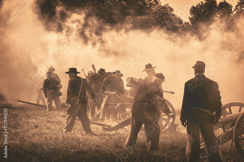Civil War reenactment