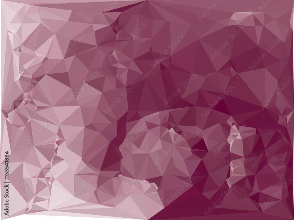 Fototapeta premium Geometric low polygonal mosaic backdrop. Vector clip art.