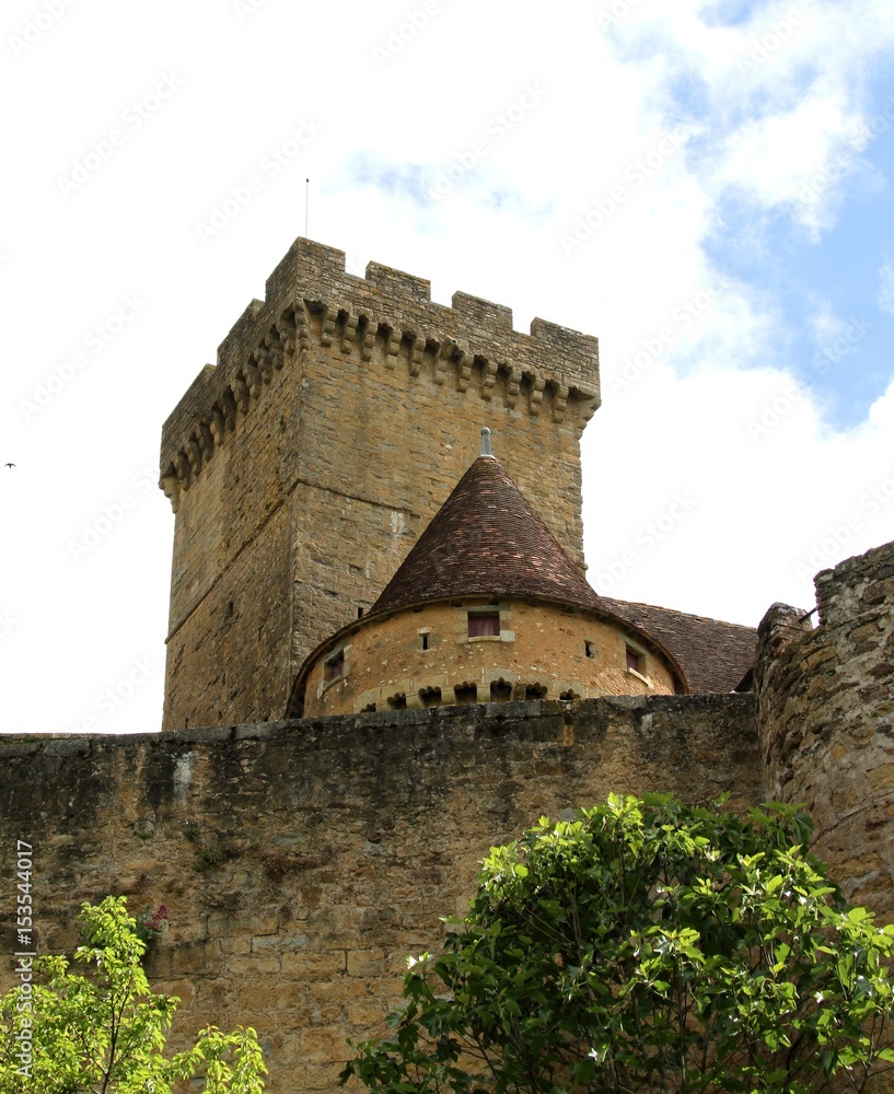 Obraz premium Château de Castelnau-Bretenoux