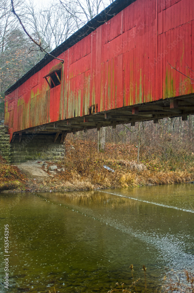 Obraz premium Bakers Camp Covered Bridge