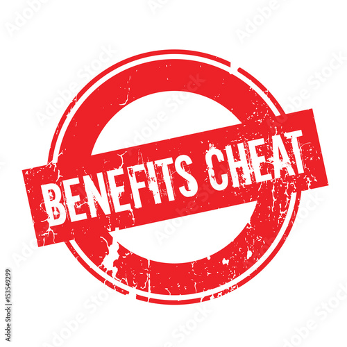 Benefits Cheat rubber stamp. Grunge design with dust scratches. Effects can be easily removed for a clean, crisp look. Color is easily changed.
