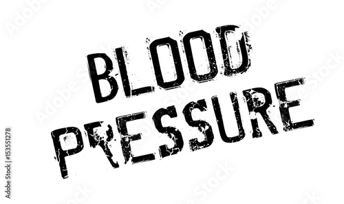 Blood Pressure rubber stamp. Grunge design with dust scratches. Effects can be easily removed for a clean, crisp look. Color is easily changed.