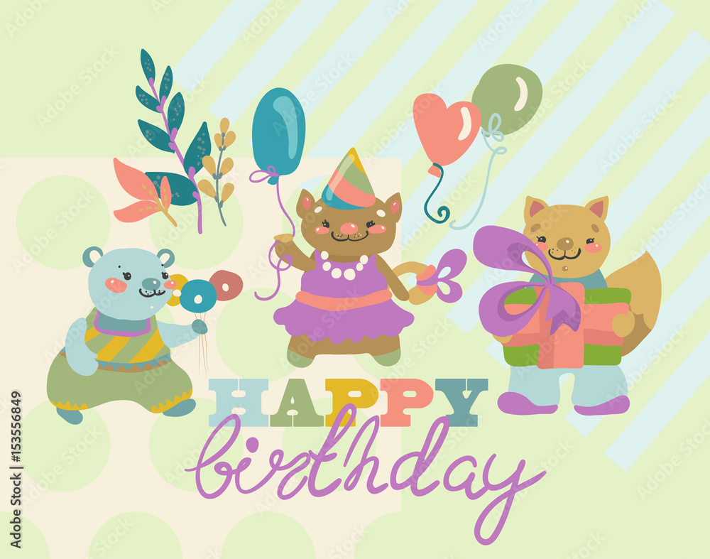 Birthday background Birthday background