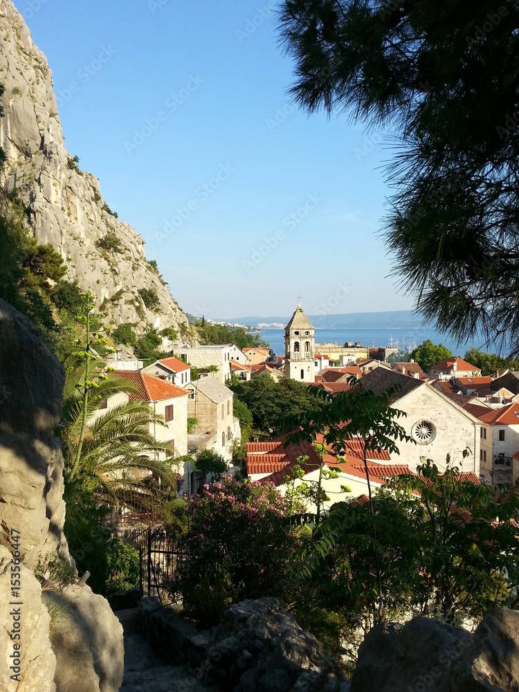 The old city of Omis