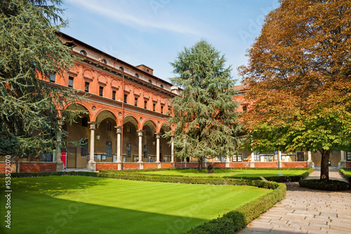 Milan - atrium of catholic university
