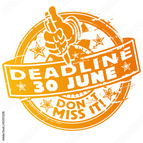 Stempel Stichtag 30. Juni