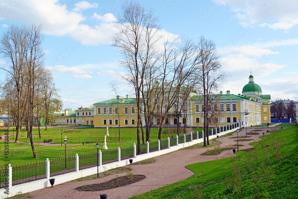 Imperial Travel Palace now an art gallery in Tver, Russia