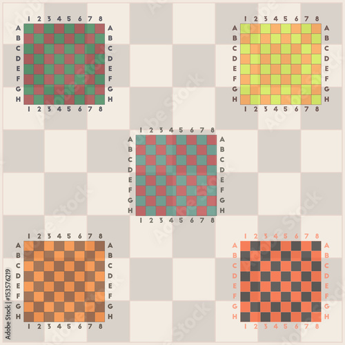 chess boards set