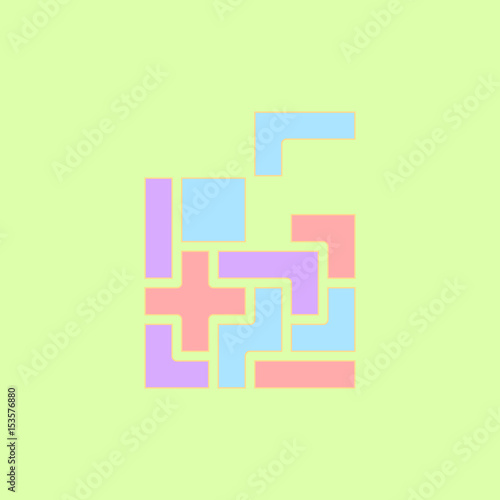 Tetris pieces