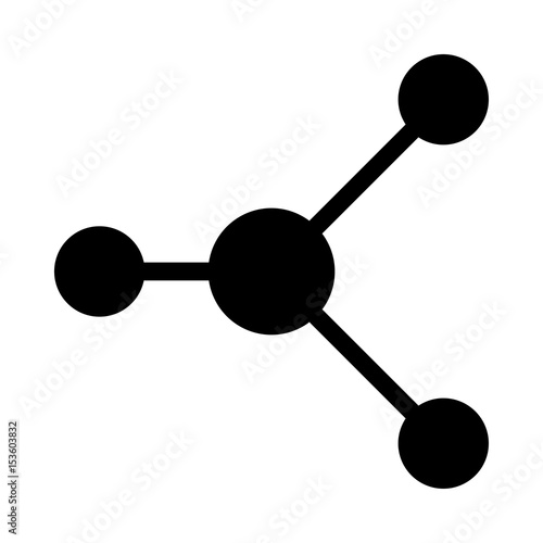 Obraz na płótnie molecule 