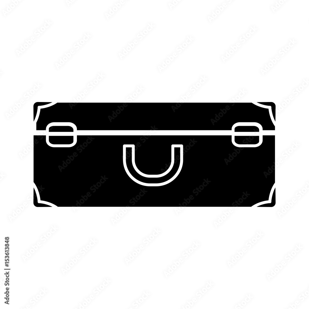 travel suitcase icon over white background. vector illlustration travel suitcase icon over white background. vector illlustration