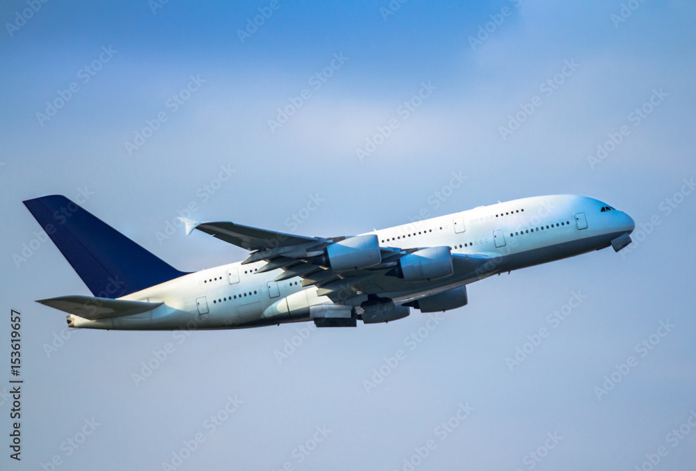 Fototapeta premium Airplane taking off