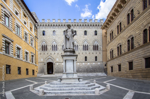 Statue of Sallustio Bandini, Siena, Italy © robertdering