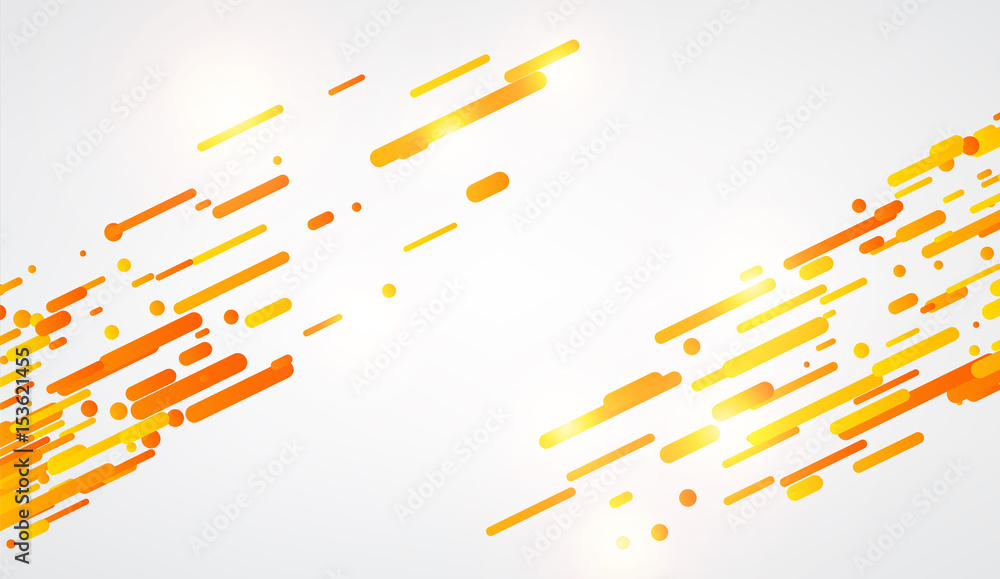 Orange abstract background on white. Orange abstract background on white.