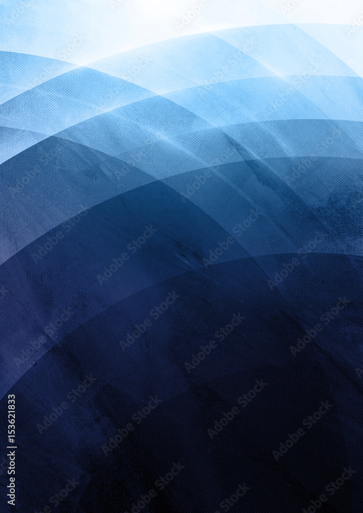 Fototapeta premium Abstract blue background