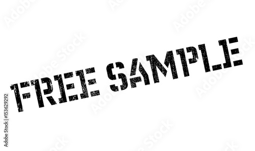 Free Sample rubber stamp. Grunge design with dust scratches. Effects can be easily removed for a clean, crisp look. Color is easily changed.