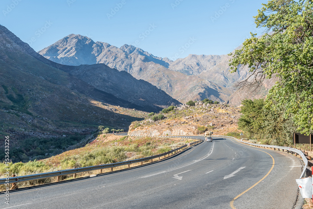Michells Pass through the Winterhoek Mountains between Tulbach and Ceres