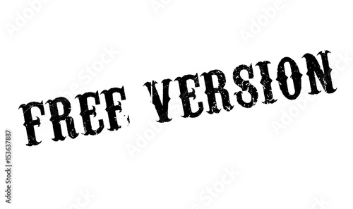 Free Version rubber stamp. Grunge design with dust scratches. Effects can be easily removed for a clean, crisp look. Color is easily changed.