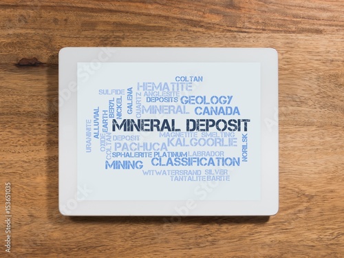 Mineral deposit photo