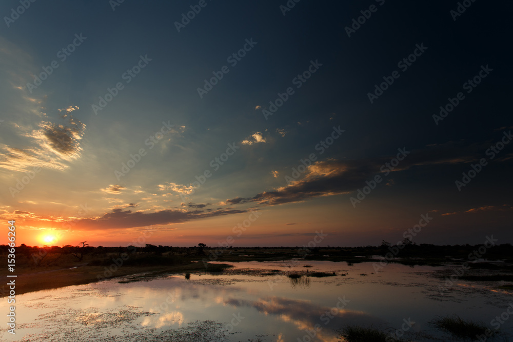 Obraz premium Okavango Delta, Africa