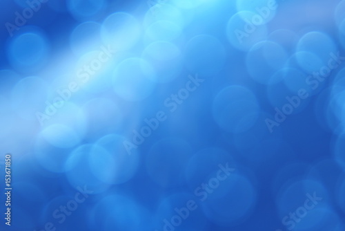 blue bokeh abstract light background 