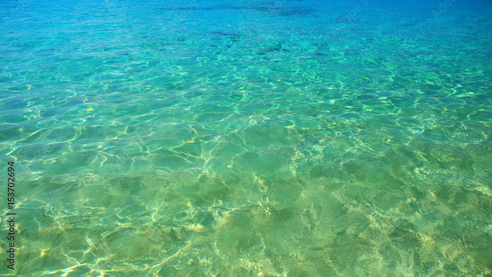 Ocean wave, Texture on water, aqua Background.