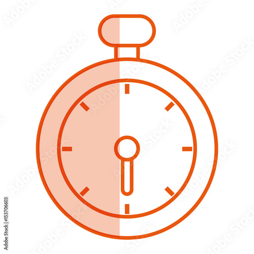 chronometer device isolated icon vector illustration design