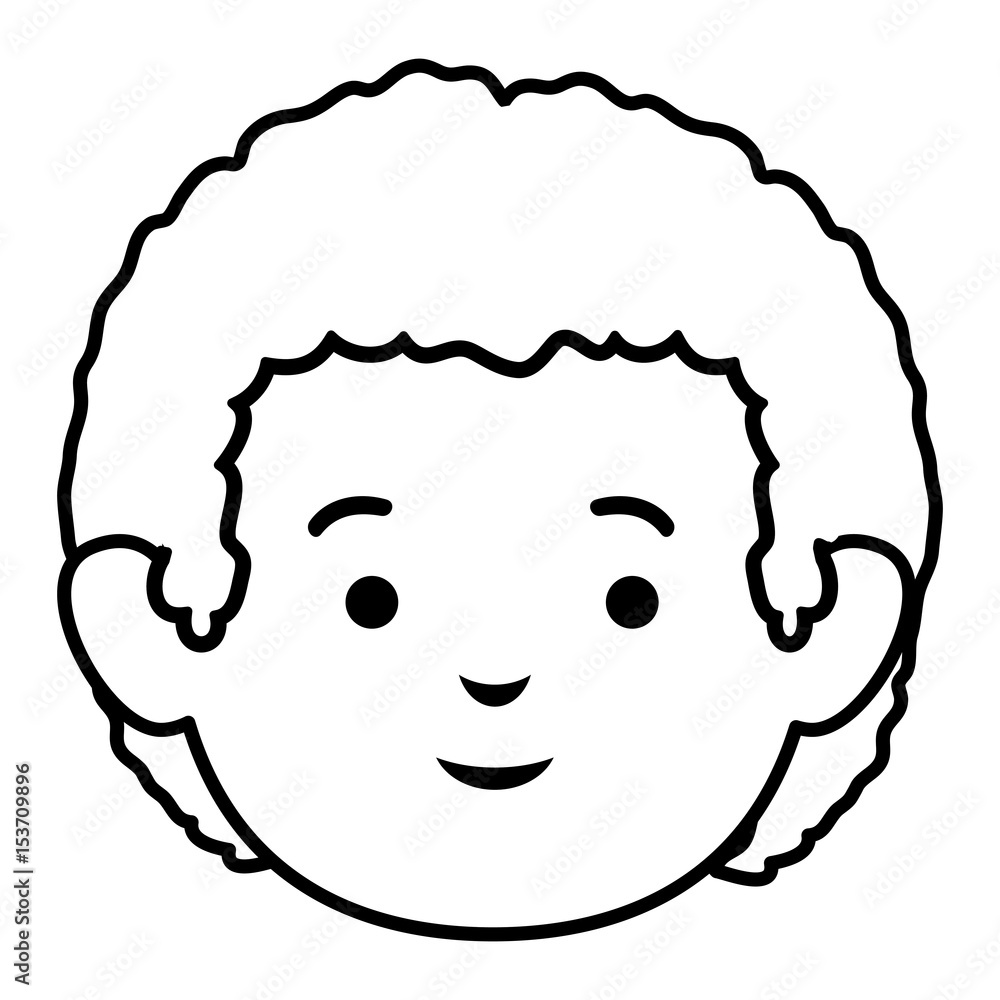 little boy avatar character vector illustration design little boy avatar character vector illustration design