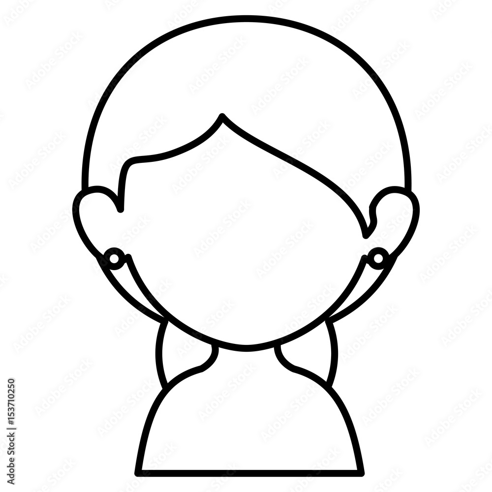 beautiful and young woman shirtless character vector illustration design beautiful and young woman shirtless character vector illustration design