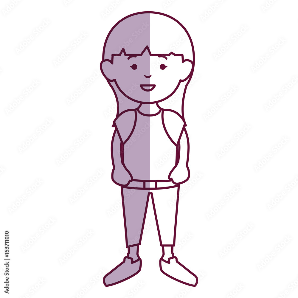 beautiful and young woman character vector illustration design beautiful and young woman character vector illustration design