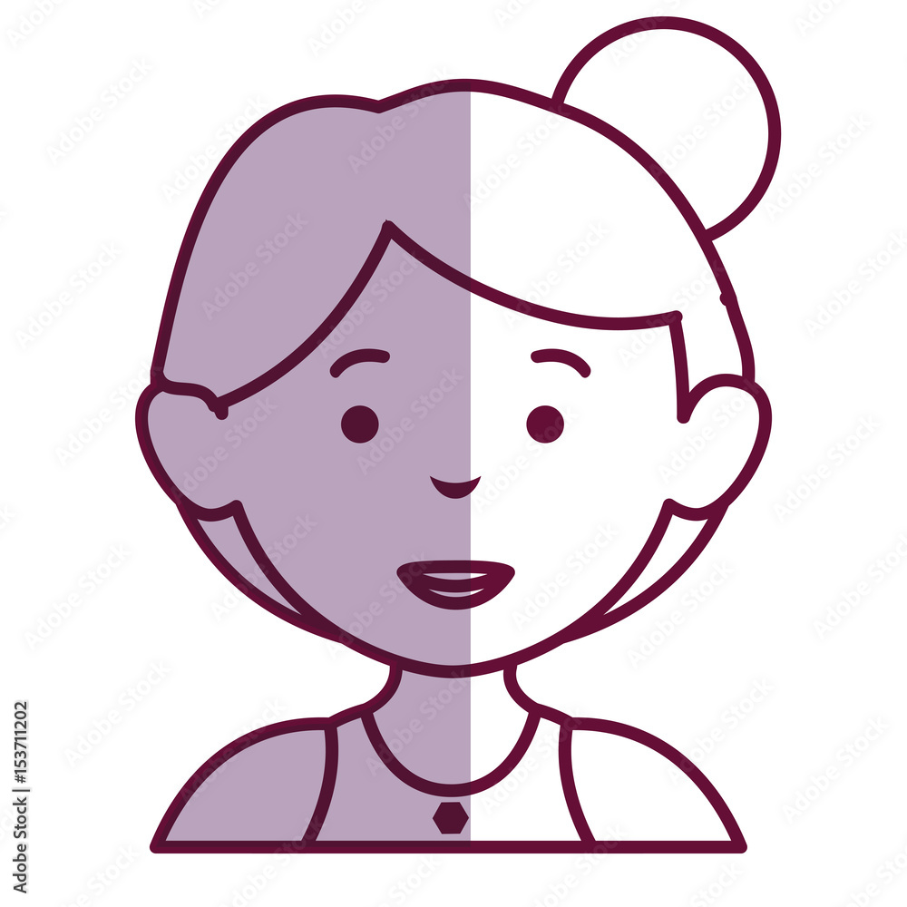 beautiful and young woman character vector illustration design beautiful and young woman character vector illustration design