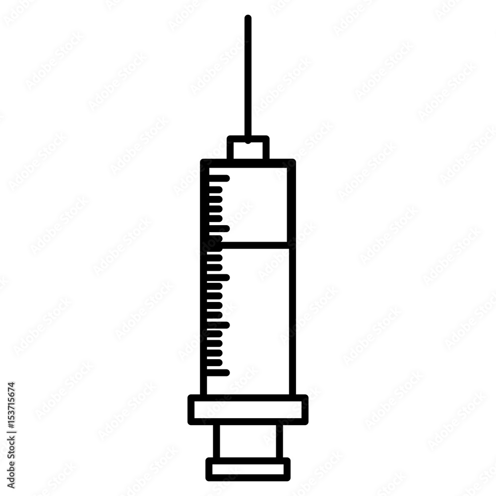 medical Syringe isolated icon vector illustration design medical Syringe isolated icon vector illustration design