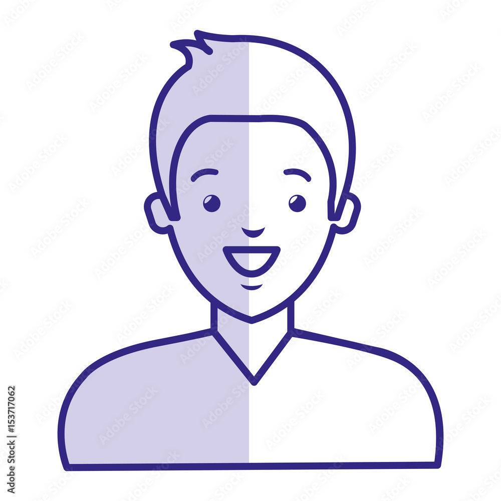 young man avatar character vector illustration design young man avatar character vector illustration design