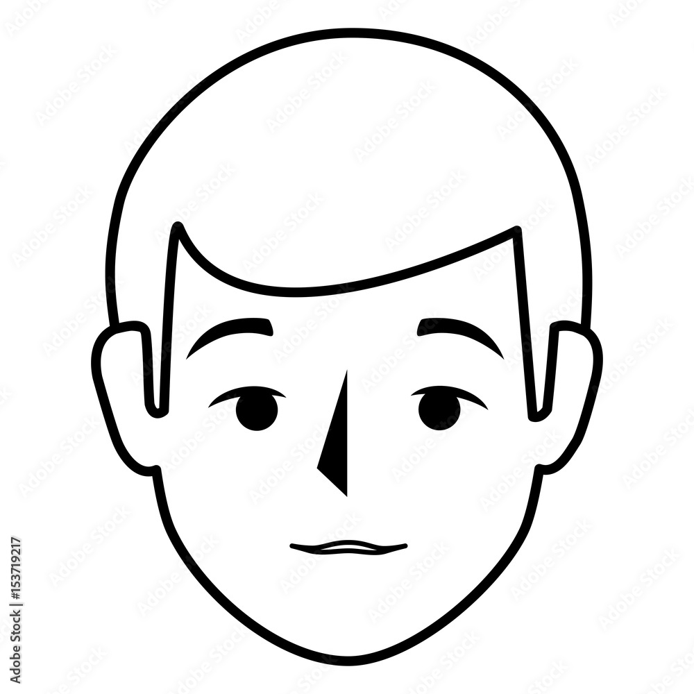 young man avatar character vector illustration design young man avatar character vector illustration design