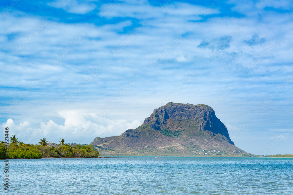 Amazing view of Le Morne Brabant. Mauritius. Amazing view of Le Morne Brabant. Mauritius.