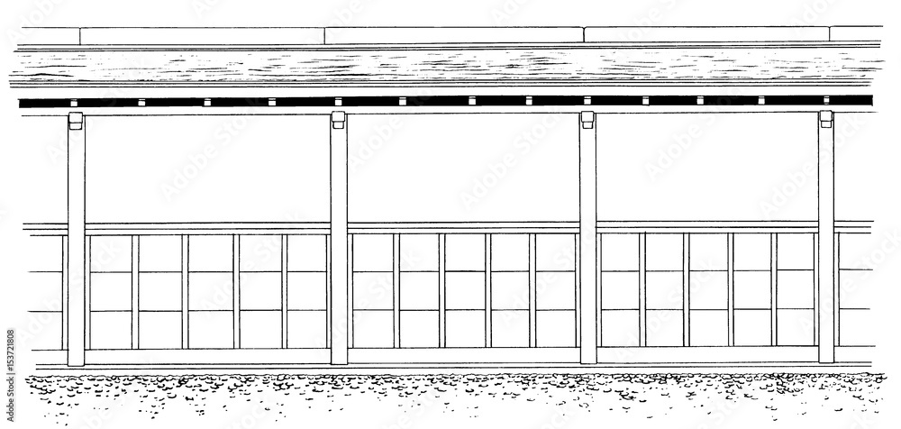 漫画風ペン画イラスト 塀 Stock Illustration Adobe Stock 漫画風ペン画イラスト 塀 Stock Illustration Adobe Stock