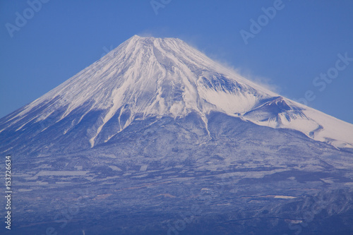 西伊豆戸田港から臨む富士山