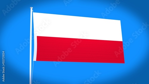 the national flag of Poland