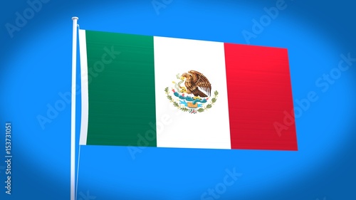 the national flag of Mexico