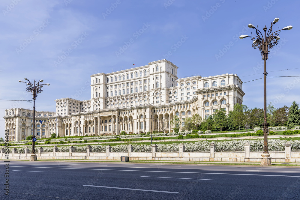 Naklejka premium Palace of the Parliament, Bucharest, Romania