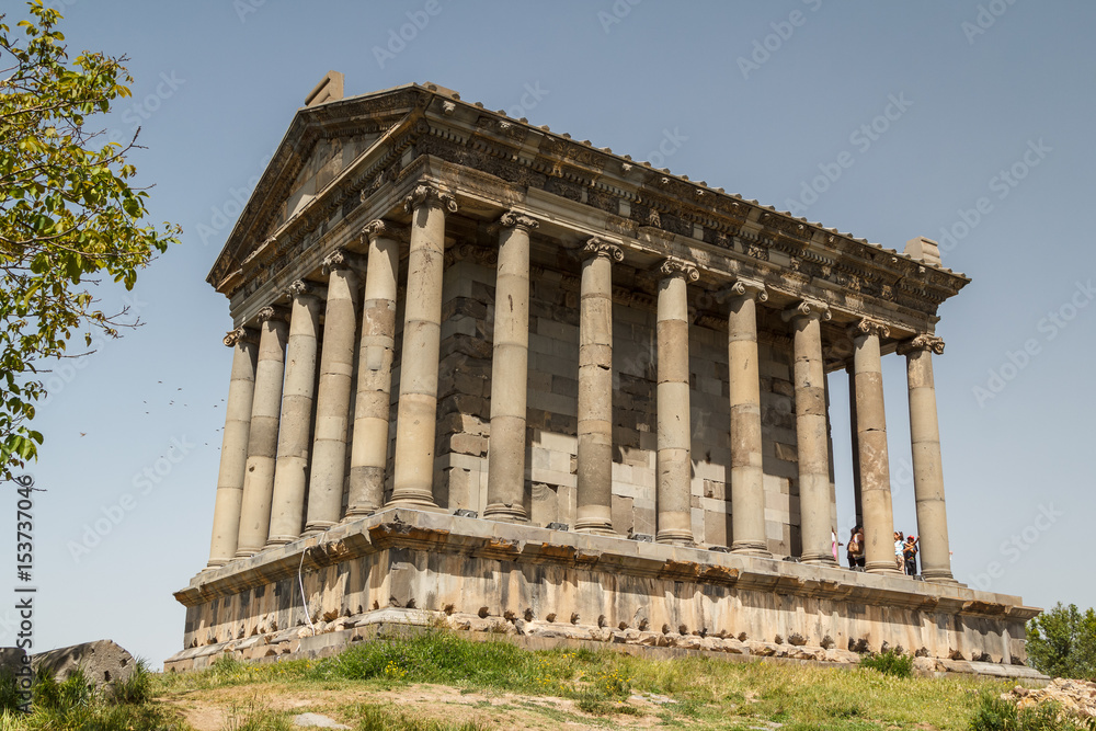 Ancient Garni temple in Armenia
