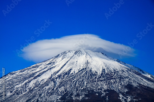 須走から笠雲富士