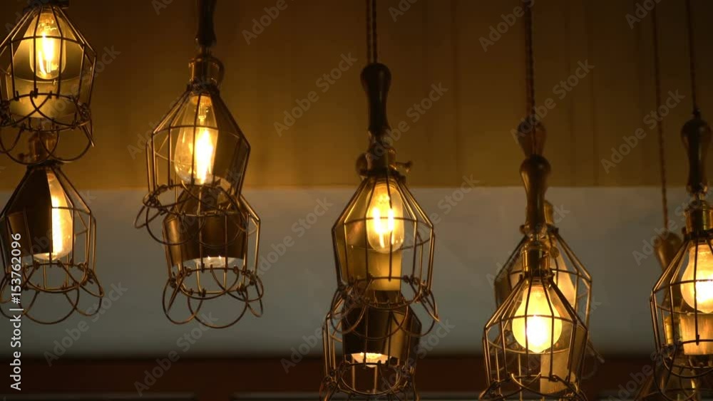 Retro Light Bulb Lighting Series
Group of traditional classic ceiling light bulb lighting for video opening or closing background.
Retro Light Bulb Lighting Series
Group of traditional classic ceiling light bulb lighting for video opening or closing background.