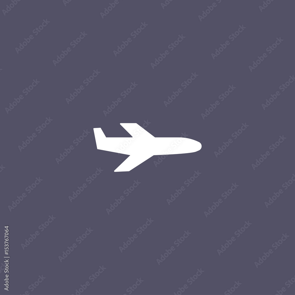Airplane icon. army sign
