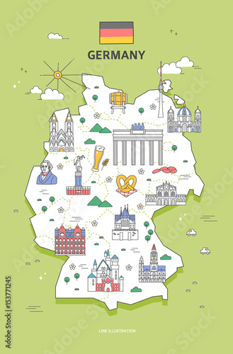 Germany Travel Landmark Collection