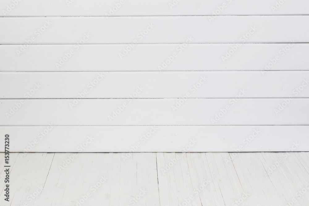 Fototapeta premium white wooden background