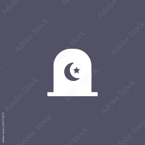 muslim grave icon