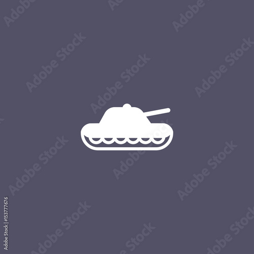 Tank icon. war sign